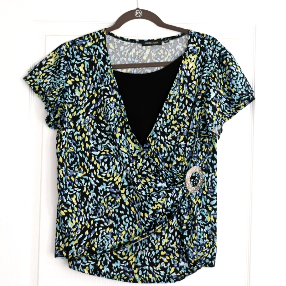 Notations top green/blue design